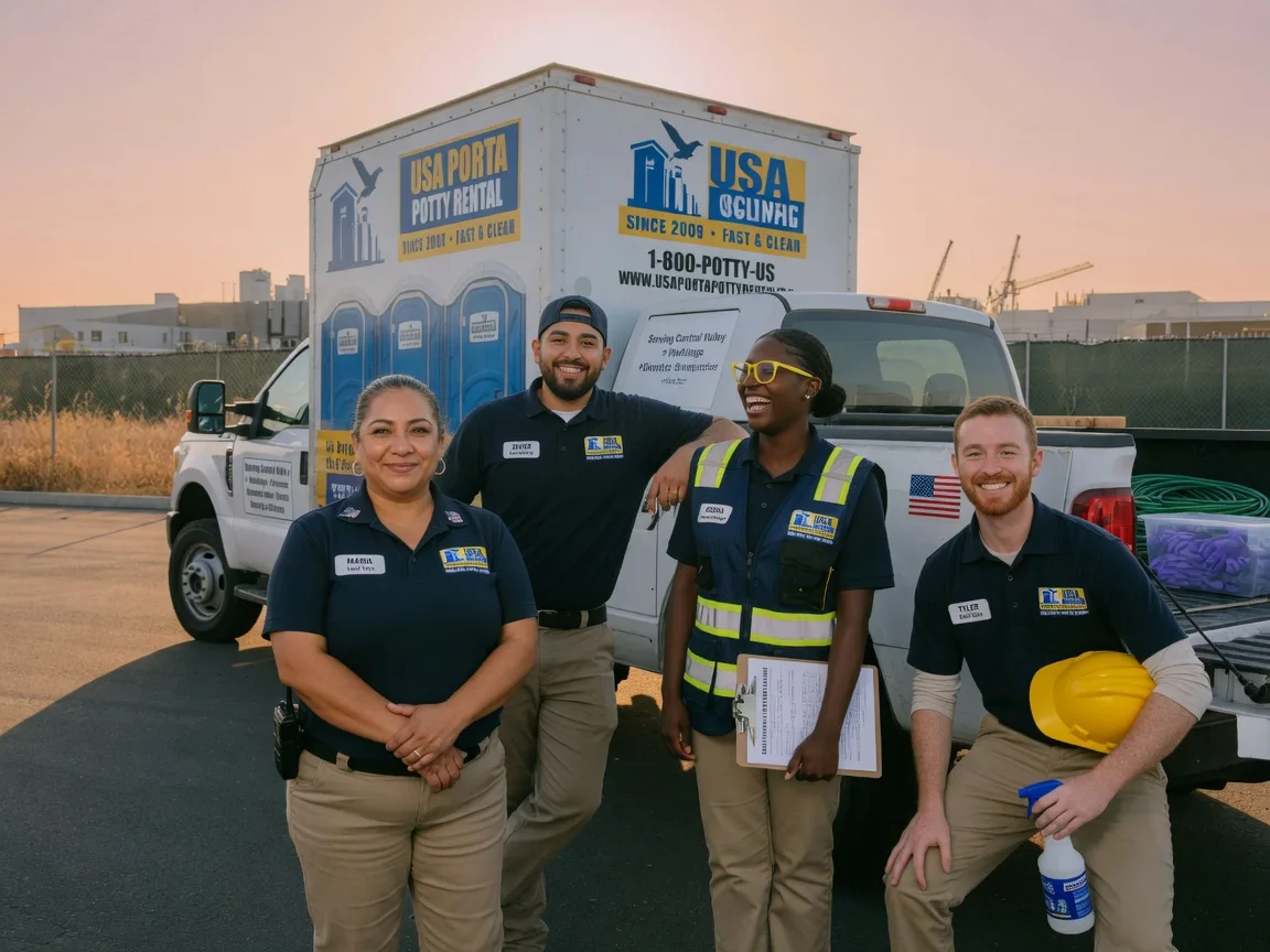 Portable Toilet Rental company in Oakford, IL